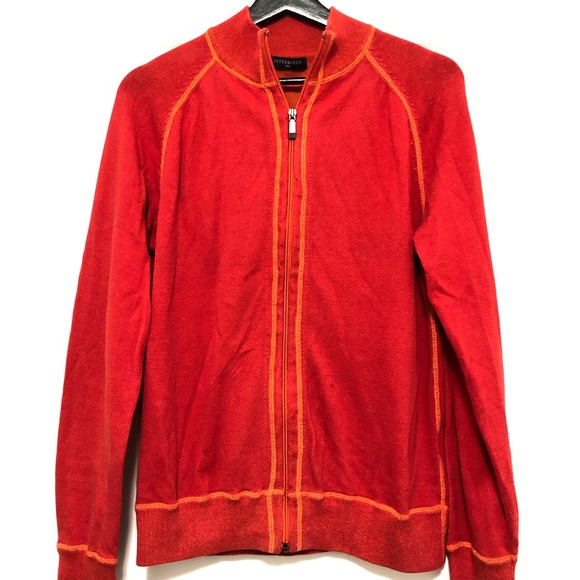 Red man's small cotton cardigan - Picture 1 of 6